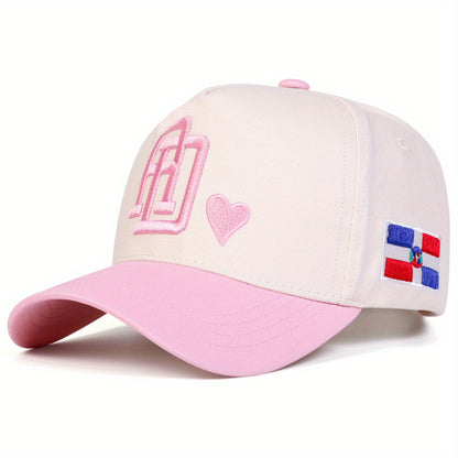 RD Letter Women's 5-Panel Baseball Cap