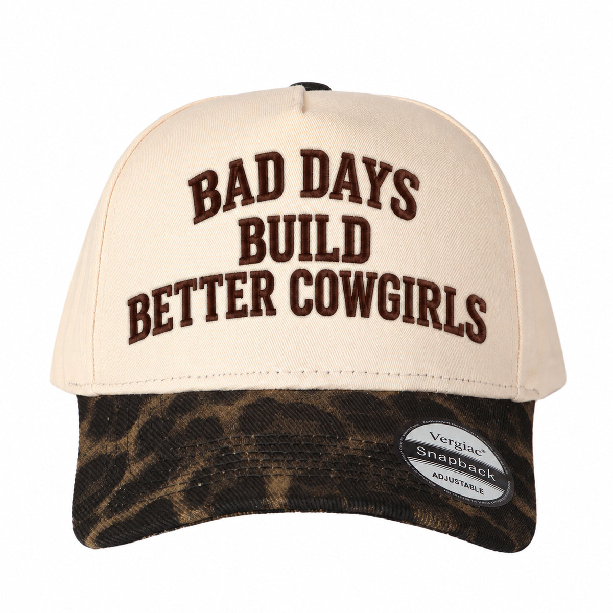 Bad Days Build Better Cowgirls Western Cowboy 5-Panel Trucker Hat