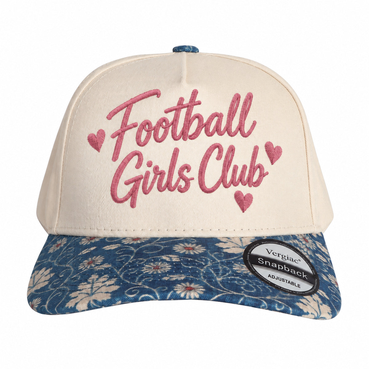 Football Girls Club 5-Panel Trucker Hat