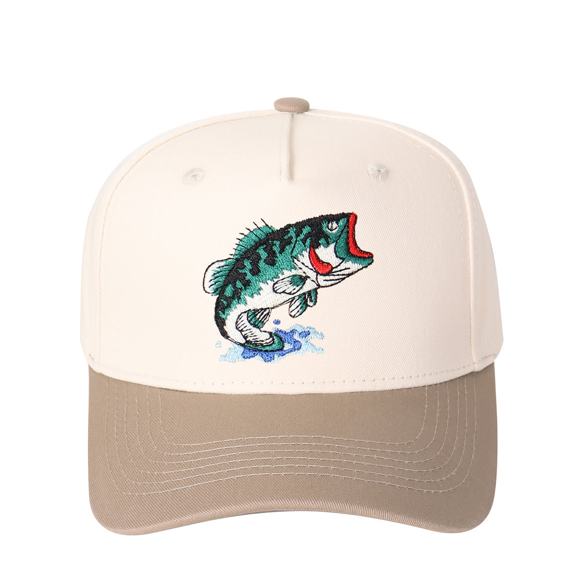 Largemouth Bass Embroidered Trucker Hat